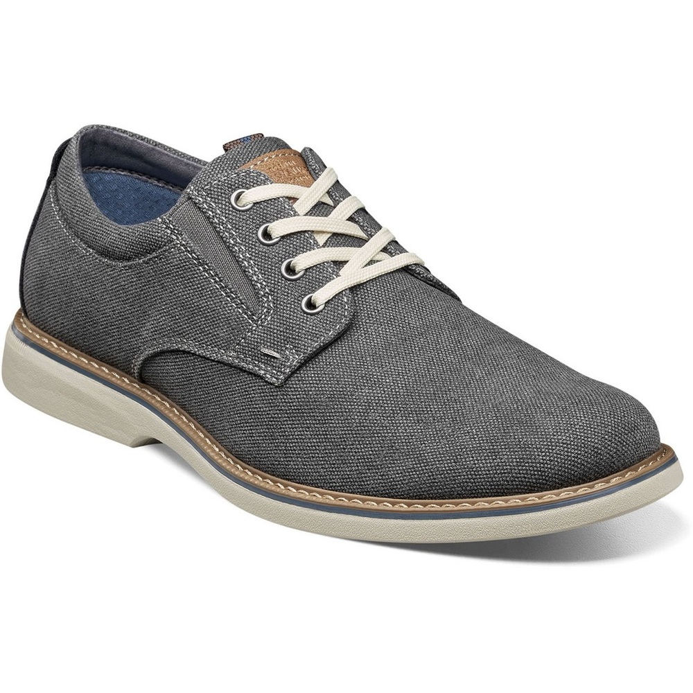 OTTO Men's Gunmetal Oxford Shoes